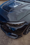 CMST TUNING CARBON FIBER TEMPERED GLASS TRANSPARENT HOOD FOR BMW M2 / M2C F87 2 SERIES F22 2014-ON