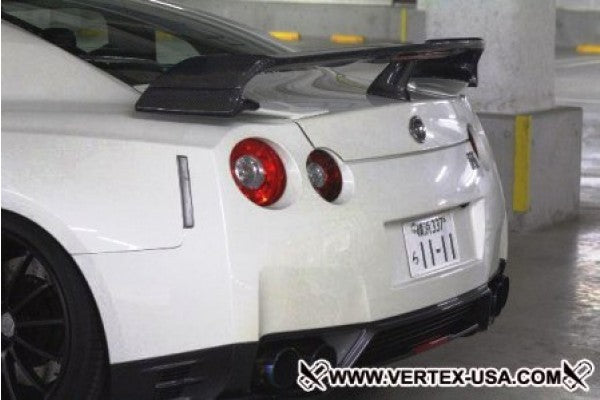 R-VERTEX 2010-UP NISSAN R35 GTR REAR WING – Blacklist Motorsports
