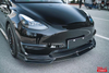 CMST TUNING CARBON FIBER UPPER VALENCES VER.2 FOR TESLA MODEL Y