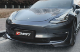 CMST TUNING TESLA MODEL 3 CARBON FIBER FRONT LIP VER.1