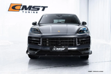 CMST TUNING CARBON FIBER & FRP FRONT LIP FOR PORSCHE CAYENNE 9Y0/E-HYBRID & 9Y3/S