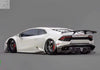 AERO REPUBLIC SD STYLE CARBON FIBER REAR BUMPER & DIFFUSER FOR LAMBORGHINI HURACAN LP580 LP610