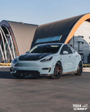 CMST TUNING CARBON FIBER WIDEBODY WHEEL ARCHES FENDER FLARES FOR TESLA MODEL Y