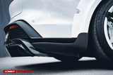 CMST TUNING CARBON FIBER & FRP REAR DIFFUSER/CANARDS PORSCHE TAYCAN 9J1 TURISMO RWD/4S/GTS/TURBO//S