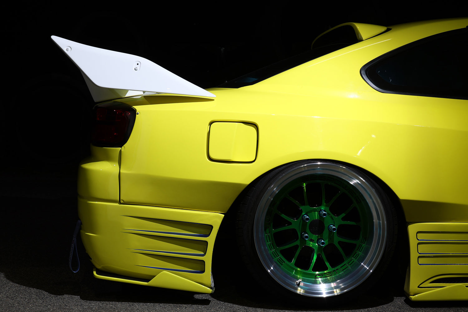 326 POWER MANRIKI REAR WING WITH LOGO + (PLUS) – Blacklist Motorsports