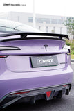 CMST TUNING CARBON FIBER REAR SPOILER WING VER.1 FOR TESLA MODEL 3 HIGHLAND/P 2024-ON