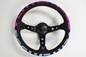 VERTEX 1996 STEERING WHEEL PINK