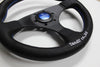 VERTEX FLAT 325MM STEERING WHEEL BLUE