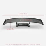 EPR CARBON FIBER N-ATTK STYLE REAR SPOILER (INCLUDED LIGHTS) FOR GTR R35 08-ON