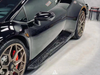 AERO REPUBLIC V STYLE CARBON FIBER SIDE SKIRTS REPLACEMENT FOR LAMBORGHINI HURACAN LP580 LP610