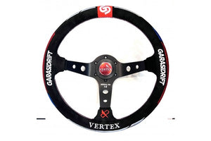 VERTEX X GARASI DRIFT COLLABORATION STEERING WHEEL (SUEDE)