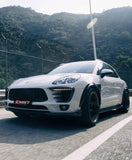 CMST TUNING CARBON FIBER & FRP FRONT LIP FOR PORSCHE MACAN 95B.1 BASE/S 2015-2018