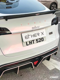 CMST TUNING CARBON FIBER REAR SPOILER VER.2 FOR TESLA MODEL Y