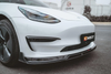 CMST TUNING TESLA MODEL 3 CARBON FIBER FRONT LIP VER.2