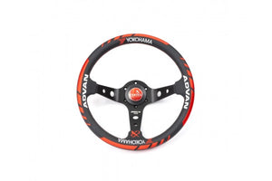 VERTEX X ADVAN COLLABORATION STEERIN WHEEL (LEATHER; VERSION 2)