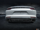 CMST TUNING CARBON FIBER & FRP REAR DIFFUSER V1 FOR PORSCHE PANAMERA 971 971.1 971.2 GTS/TURBO S