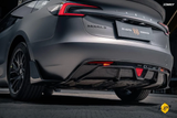 CMST TUNING CARBON FIBER REAR DIFFUSER & CANARDS FOR TESLA MODEL 3 HIGHLAND/P 2024-ON