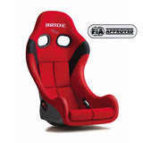 BRIDE ZIEG IV BUCKET SEAT - RED CARBON BLACK SHELL / SILVER FRP SHELL