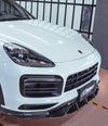 CMST TUNING CARBON FIBER & FRP FRONT LIP FOR PORSCHE CAYENNE 9Y0 9Y0.1 9Y3.1 BASE/S/TURBO S