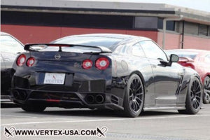 R-VERTEX 2010 NISSAN GTR R35 REAR HALF SPOILER