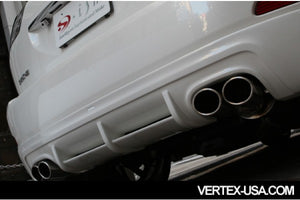 ISM 04-09 LEXUS RX (HARRIER) REAR LIP WITH STAINLESS STEEL EXHAUST DUAL EXHAUST