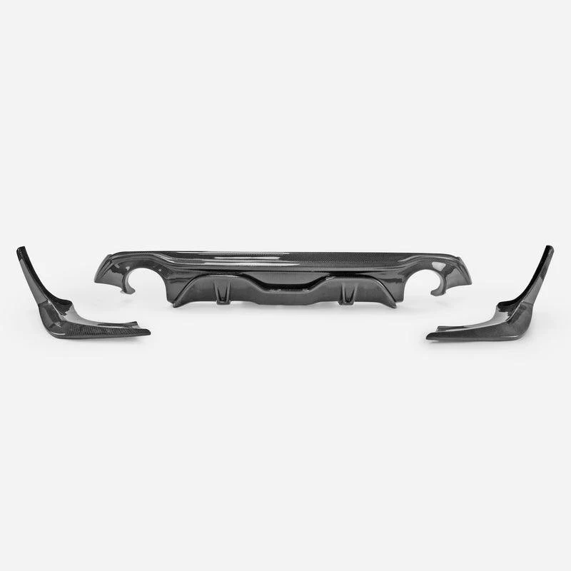EPR CARBON FIBER EPA V1 TYPE REAR DIFFUSER (3 PCS) FOR INFINITI Q60 CV ...