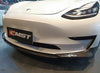 CMST TUNING TESLA MODEL 3 CARBON FIBER FRONT LIP VER.3