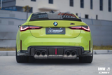 CMST TUNING PRE-PREG CARBON FIBER REAR DIFFUSER & CANARDS FOR BMW M4 G82 G83