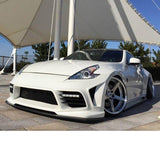 EPR CARBON FIBER WBS STYLE FRONT SPLITTER FOR 2009-ON 370Z Z34