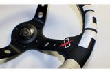 VERTEX T&E STEERING WHEEL WHITE