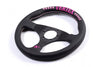 VERTEX FUNKY QUEEN FLAT STEERING WHEEL (PINK)