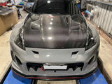 EPR CARBON FIBER HOOD VRS STYLE FOR NISSAN 370Z Z34 FAIRLADY Z VENTED