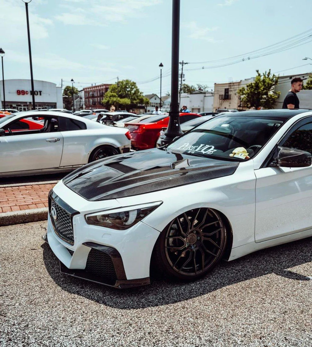 CMST TUNING FULL BODY KIT FOR INFINITI Q50 TO PROJECT BLACK S CONCEPT ...