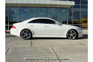 VERTICE DESIGN MERCEDES CLS SIDE SKIRTS