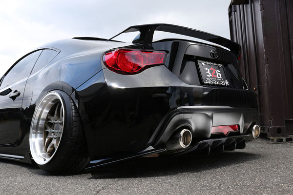 WING STORM72S 値下げ不可 326 POWER 3D STAR REAR WING (FRP) FOR SCION FRS/TOYOTA 86 (ZN6