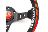 VERTEX X ADVAN COLLABORATION STEERING WHEEL (SUEDE; VERSION 2)