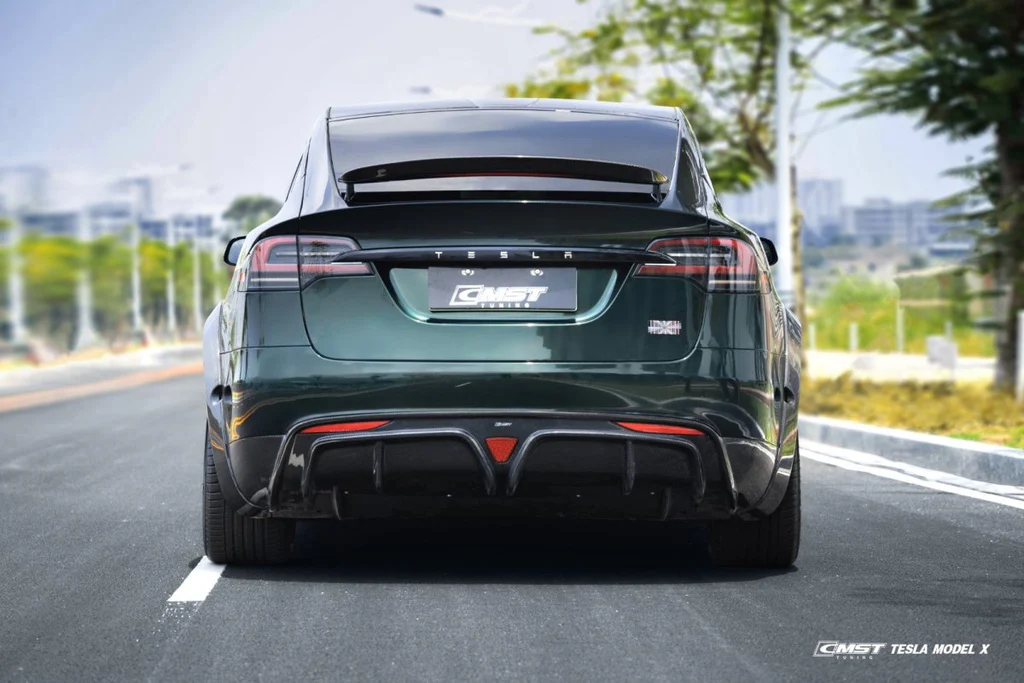 CMST TUNING CARBON FIBER REAR SPOILER FOR TESLA MODEL X 2022-ON ...