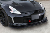 EPR CARBON FIBER 4 KOUKI LATE MODEL VARIS STYLE FRONT LIP FOR 2012-ON 370Z Z34 FACELIFTED