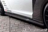 R-VERTEX 2010-UP NISSAN R35 GTR SIDE SKIRT DIFFUSER