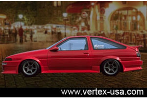 TOYOTA COROLLA AE86 SIDE SKIRTS