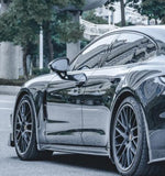 CMST TUNING CARBON FIBER & FRP SIDE SKIRTS V2 FOR PORSCHE PANAMERA 971 971.1 971.2 GTS/TURBO S