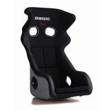 BRIDE XERO RS BLACK BUCKET SEAT - CARBON BLACK SHELL / SILVER FRP SHELL