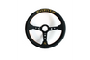 VERTEX X NEVER CONTENT COLLABORATION STEERING WHEEL (DEEP DISH - GOLD)