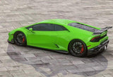 AERO REPUBLIC SD STYLE CARBON FIBER REAR BUMPER & DIFFUSER FOR LAMBORGHINI HURACAN LP580 LP610