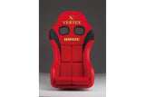 VERTEX x BRIDE ZETA IV WITH SUPER ARAMID BLACK CARBON SHELL (LIMITED EDITION RED)