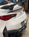 CMST TUNING CARBON FIBER REAR BUMPER & DIFFUSER FOR INFINITI Q60 TO PROJECT BLACK S CONCEPT 2017-2022