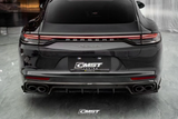 CMST TUNING CARBON FIBER & FRP REAR DIFFUSER V1 FOR PORSCHE PANAMERA 971 971.1 971.2 GTS/TURBO S