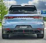 CMST TUNING CARBON FIBER/FRP REAR DIFFUSER FOR PORSCHE MACAN 95B.1 95B.2 GTS/SPORT EDITION/TURBO