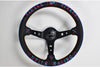 VERTEX SPEED STEERING WHEEL BLUE & PINK