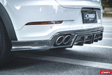 CMST TUNING CARBON FIBER & FRP REAR DIFFUSER FOR PORSCHE CAYENNE 9Y0 9Y0.1/9Y3/9Y3.1/S/TURBO S